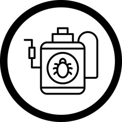 Pesticide Vector Icon Design