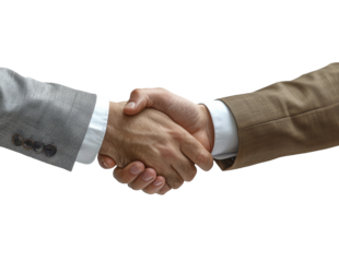 Business Handshake: Close-Up of Professional Agreement