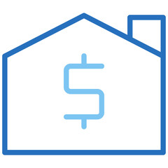 Mortgage_Advisor Icon Design. Representing Home Loans. Property Financing. Interest Rates. Loan Advisory. Vector icon.	