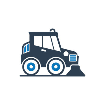 recommend clip art: Snow plow icon, Pickup truck plowing snow icon