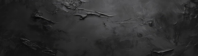 Naklejka premium Abstract Black Canvas Texture, abstract, painting, texture, background