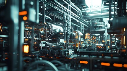 Robotic Process Automation Visualized as Efficient Industrial Production Line