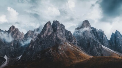 Obraz premium Majestic Mountain Range