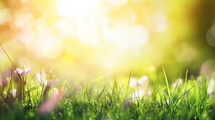 Obraz premium Sunlit Meadow