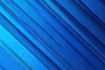 Obraz premium Blue Background with Diagonal Lines and Gradient Colors. AI generated illustration