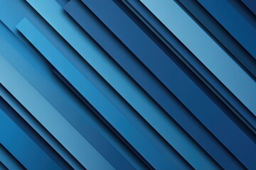 Obraz premium Blue Background with Diagonal Lines and Gradient Colors. AI generated illustration