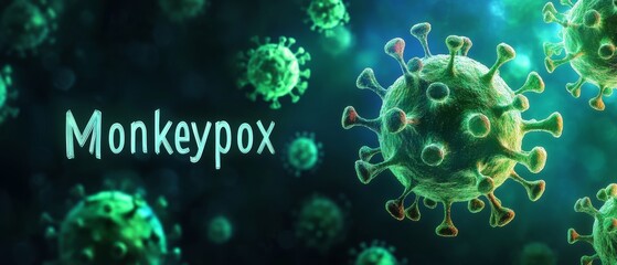 Monkeypox Virus Spread Banner Design