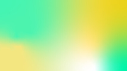 Obraz premium Green yellow aura light abstract background