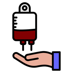 Blood Bag Icon