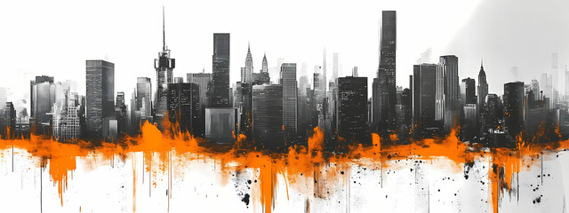 Fototapeta premium Urban Explosion of Energy