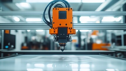 Fototapeta premium High-Tech Facility for 3D Innovation