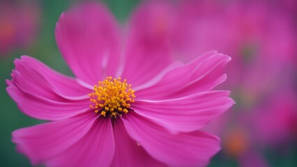 Fototapeta premium pink cosmos flower