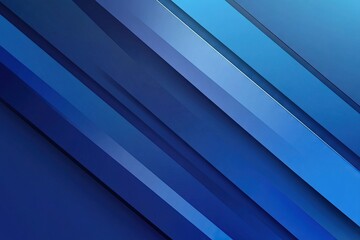 Obraz premium Blue Background with Diagonal Lines and Gradient Colors. AI generated illustration