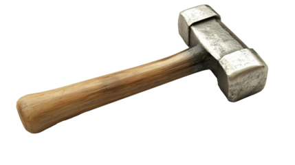 Hammer isolated on a transparent background