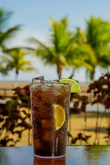 cocktail on the beach