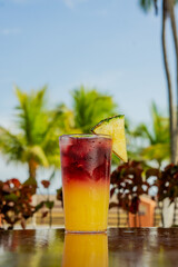 cocktail on the beach