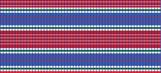 Plaid gingham pattern seamless check texture vector for a shirt, blanket, and other modern textiles fashion fabric design