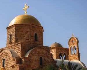 Contrasts of Jordan: Modern Amman Towers, Old Madaba Church, Historic Bridge, and Al-Hashimiah Town، Petroleum refinery
