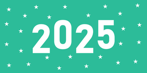 happy new year 2025 celebration. Premium vector unique and clean design.eps10