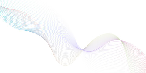 Data science geometric border pattern with wave lines,Digital frequency track equalizer and curved geometric abstract Stylized line art background, wave line vector background with stripes.