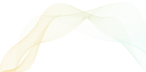 Data science geometric border pattern with wave lines,Digital frequency track equalizer and curved geometric abstract Stylized line art background, wave line vector background with stripes.