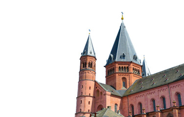 Mainzer Dom freigestellt