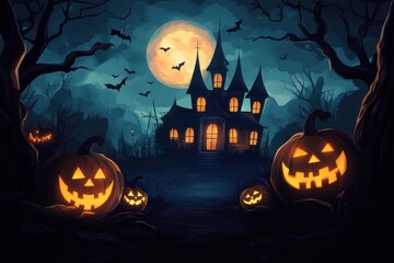 Spooky Halloween Night