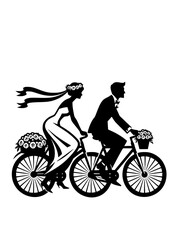 Obraz premium Couple SVG, Relationship, Marriage SVG, Wedding SVG, Groom SVG, Bride SVG, Husband SVG, Wife SVG, Couple Silhouette, Couple Vector, Clipart, Cut file for Cricut SVG, JPG, PNG