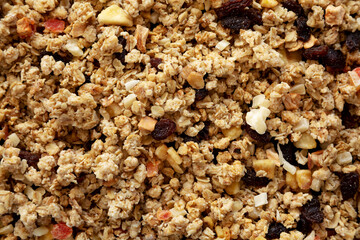 Healthy Homemade Muesli with Fruits