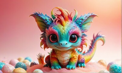 Adorable Baby Dragon