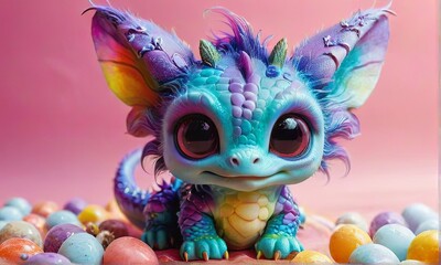 Adorable Baby Dragon
