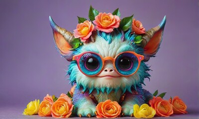 Adorable Creature with glasses