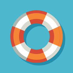 Fototapeta premium Life Ring Vector Design Illustration