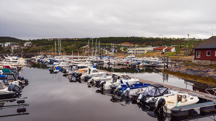 nature sceneries along the road from Alta to the island of mageroya