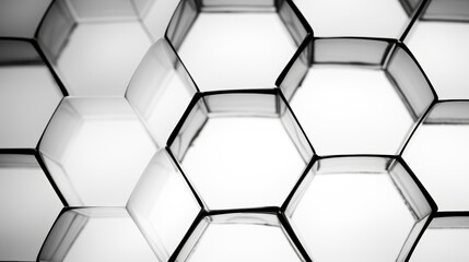 Naklejka premium Elegant golden honeycomb pattern background for visually appealing design projects