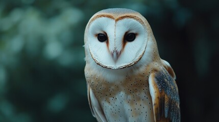 Barn Owl Portrait