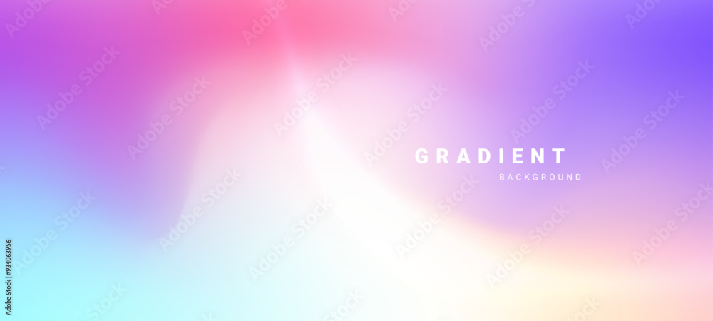 Aufkleber blurred colored gradient background for presentation, banner,backdrop. vector illustration.