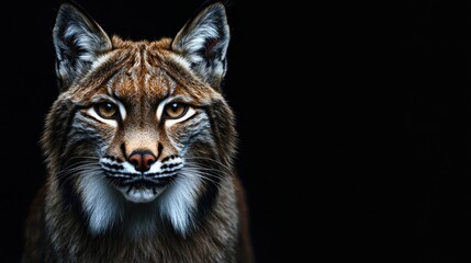 Obraz premium Portrait of a Lynx