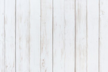 Naklejka premium White Wooden Planks