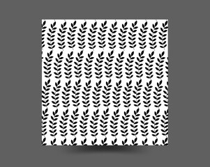 Abstract geometric curvy square zigzag shape lines pattern