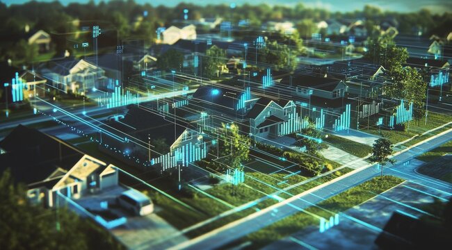 Mortgage Rates Impact on Inventory Growth in Suburban Area