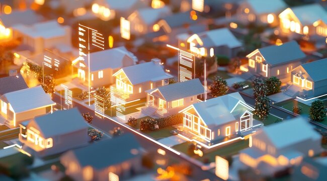 Mortgage Rates Impact on Inventory Growth in Suburban Area