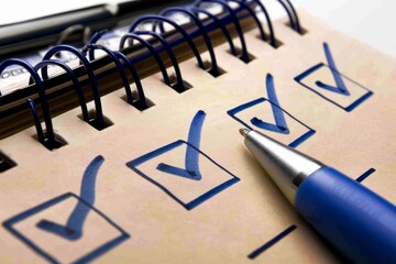 close up of number board with wooden numbers, usability guideline checklist ensures compliance