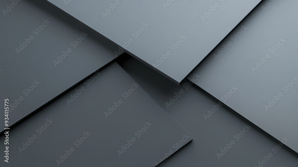 Poster Modern gradient background transitioning from light gray to charcoal gray, providing a sleek and versatile backdrop.