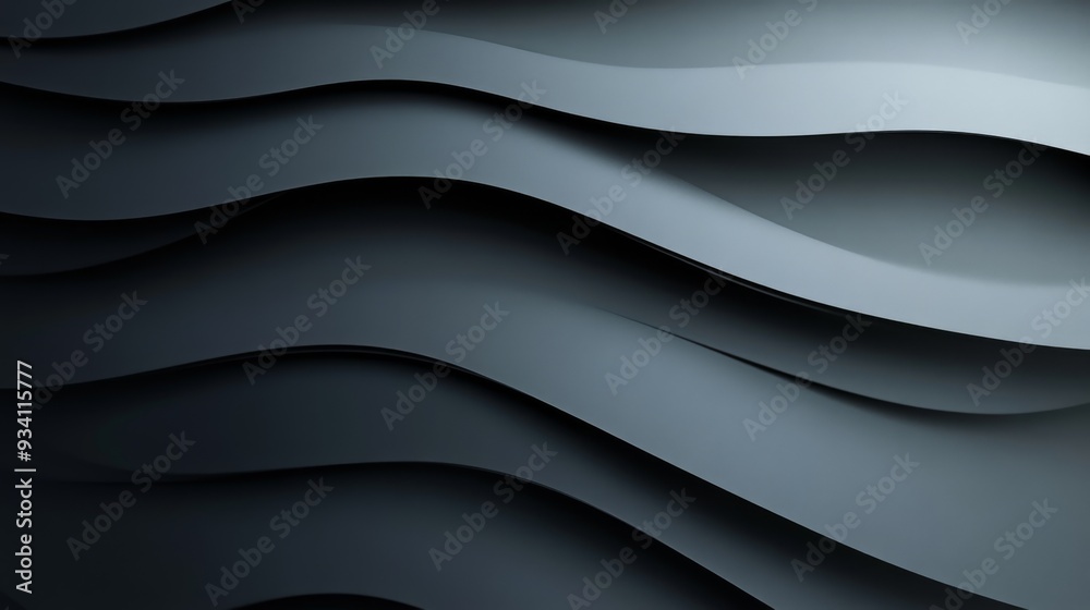 Aufkleber modern gradient background transitioning from light gray to charcoal gray, providing a sleek and ver