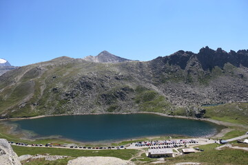lake in the mountains