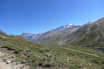landscape in the caucasus mountains