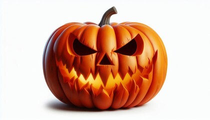 Fototapeta premium Halloween pumpkin carving spooky season