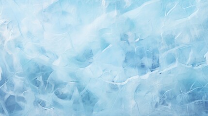 Ethereal Ice Patterns: A Glacial Surface Abstract