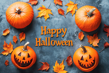 happy halloween, AI generated